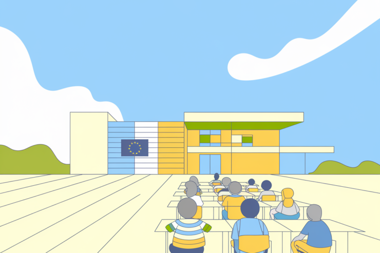 ALFABETI NË MES TË RRUGËTIMIT EUROPIAN