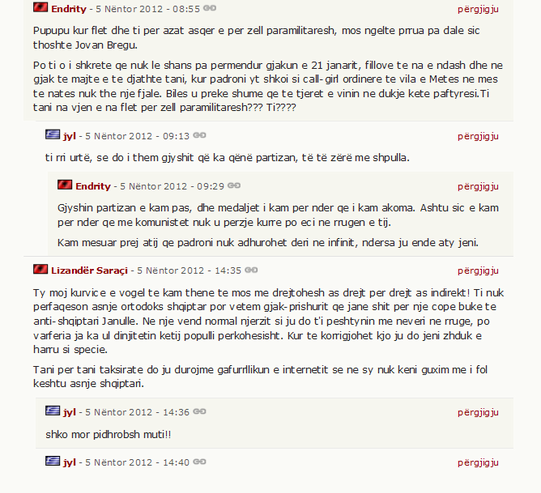 FRYMË E VJETËR FASHIZMI