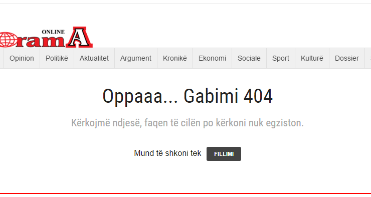 NJË LLOJ DAMBLLOSJEJE