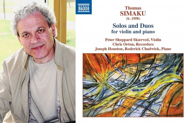 THOMA SIMAKU: SOLOS AND DUOS FOR VIOLIN E PIANO