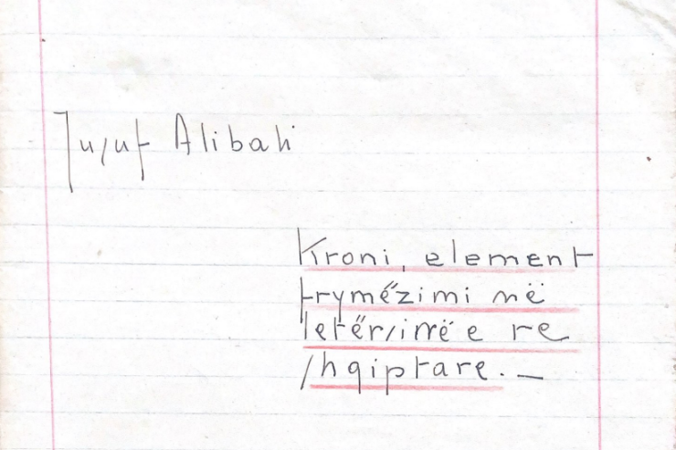 KRONJET E HISTORISË LETRARE