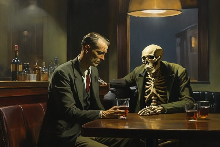 NJERIU ËSHTË MË I FRIKSHËM SE SKELETI I TIJ…