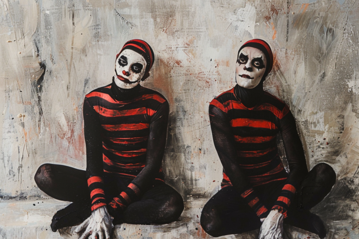 DY PËRBALLË RRUGËS