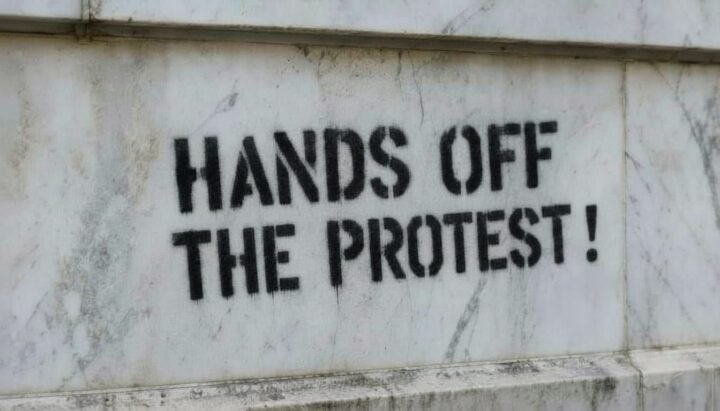 “HANDS OFF” NGA PROTESTA