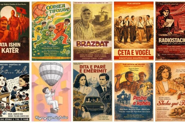 POSTERË TË RIPIKTURUAR ME AI